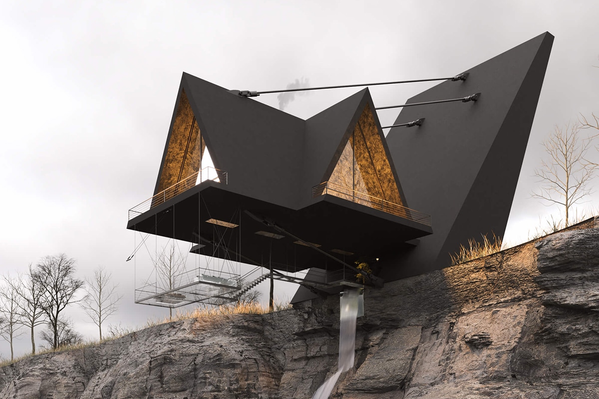 Milad eshtiyaghi suspended house 1