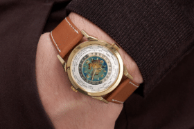Patek philippe ref 2523 silk road on wrist