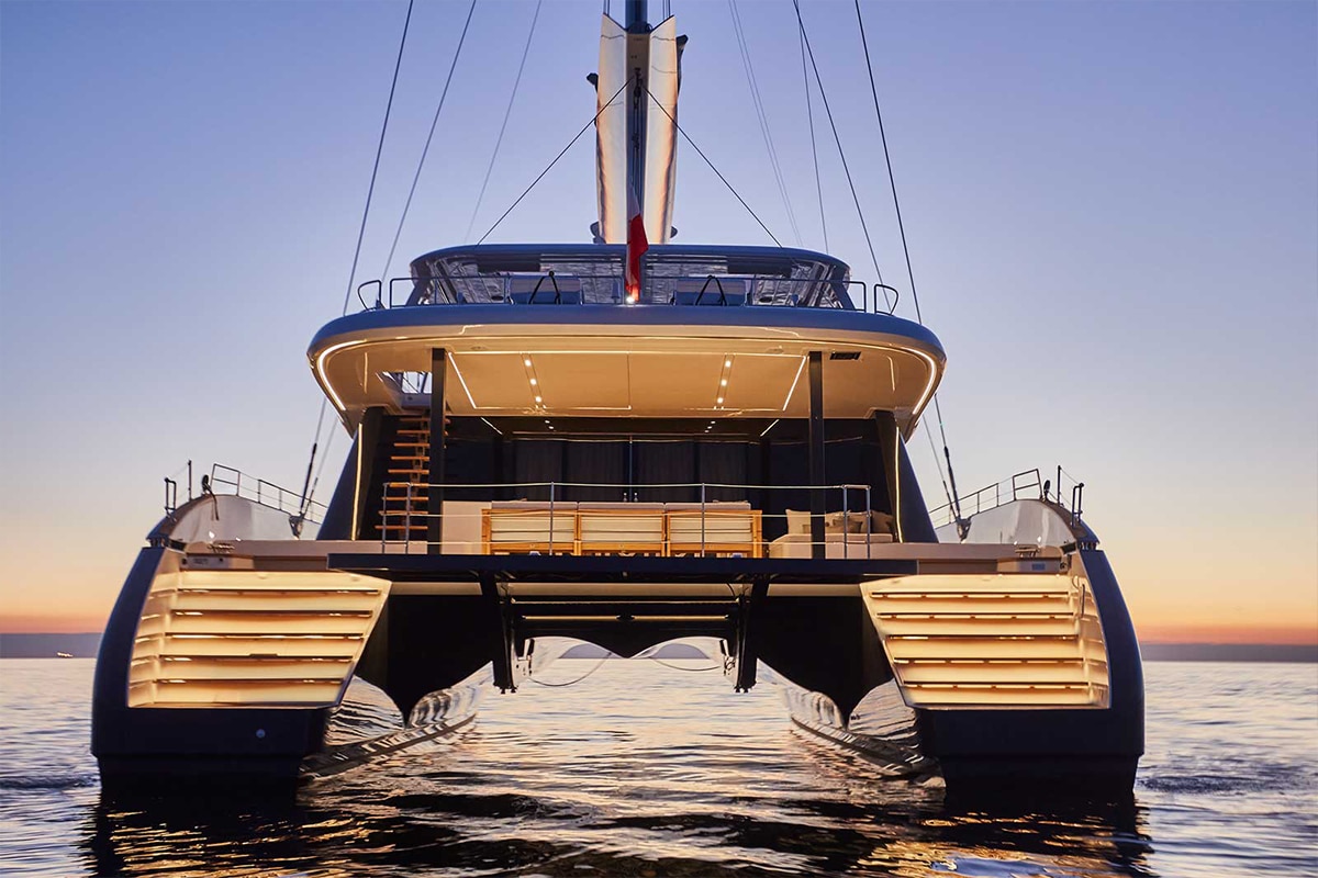 sunreef electric catamaran