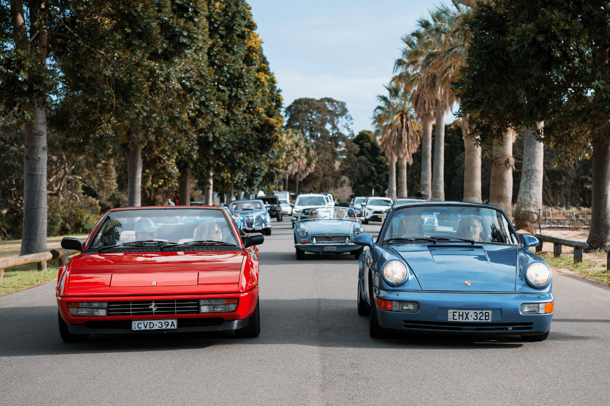 Super alpine 500 ferrari and porsche