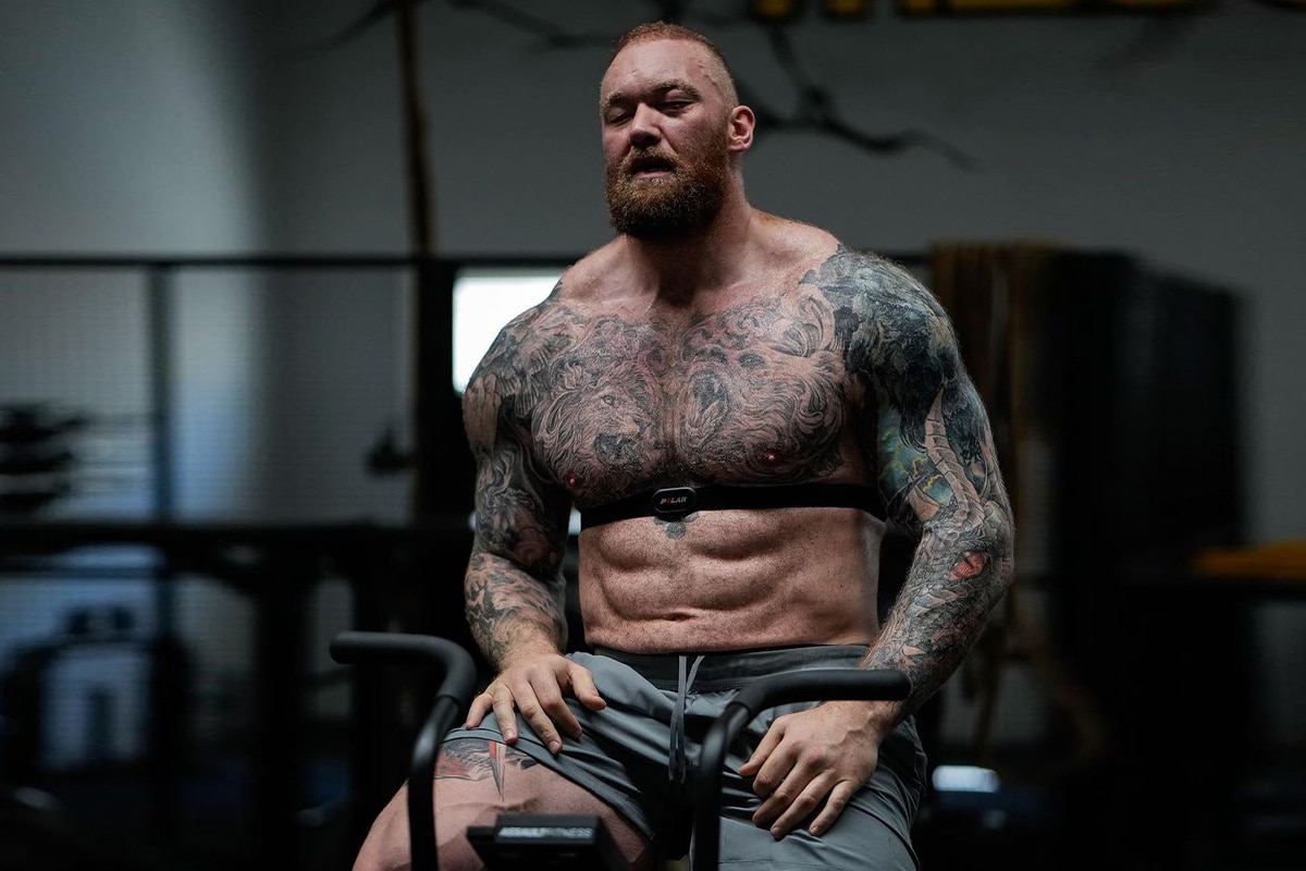 The mountain ripped