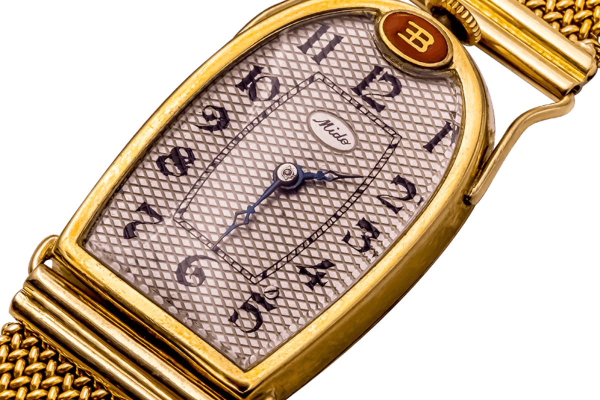 Edmond Ettore Bugatti Mido Watch on Wrist 2