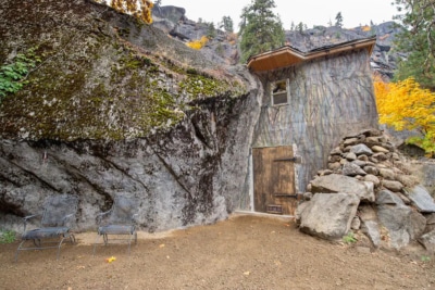 This Man Cave is Carved Out of an Actual Cave