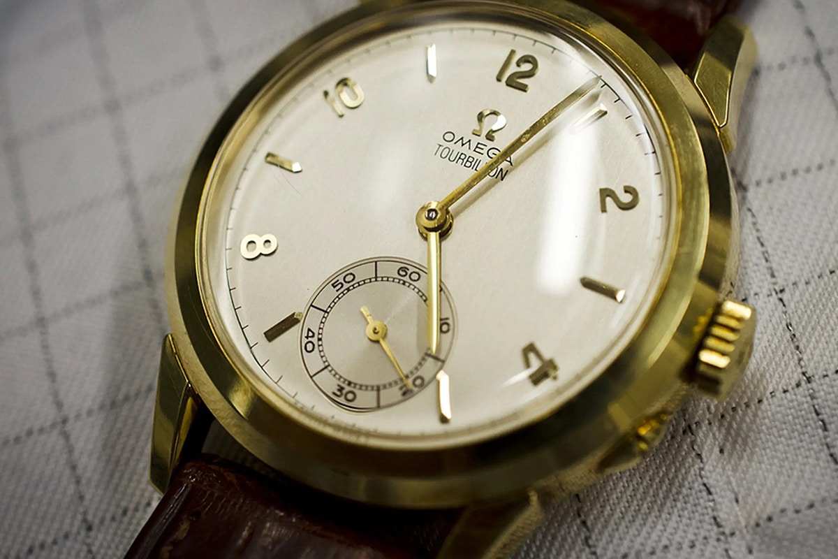 omega Tourbillon old watch