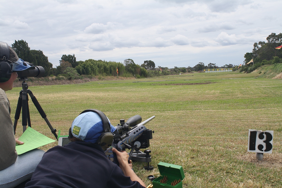 Outdoor Shooting at hornsby rifle range