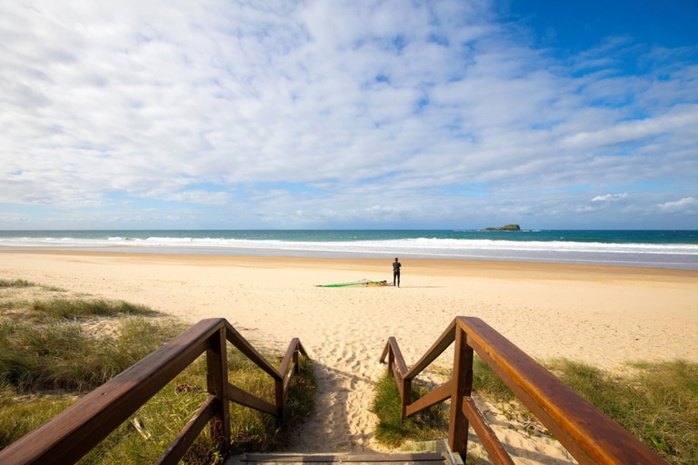 15 Best Sunshine Coast Beaches For Surfing and Swimming Man of Many