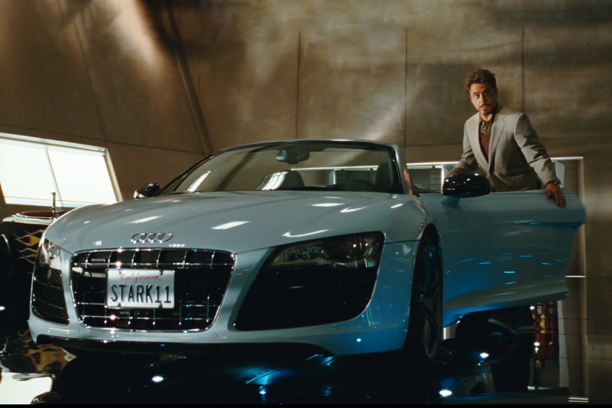 2008 Audi R8 from Iron Man movie