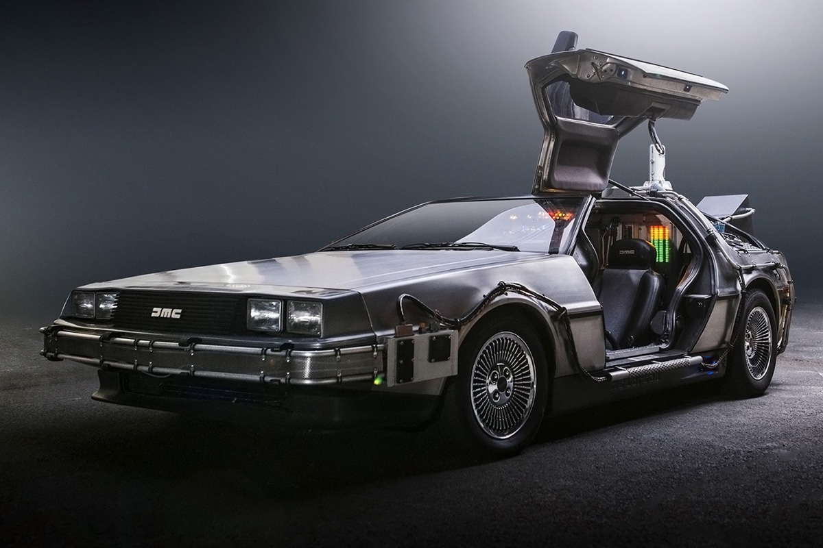 DeLorean DMC-12 Time Machine from Back to the Future movie