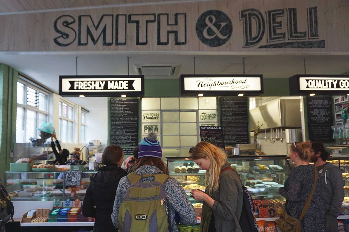 smith and deli Sandwich Shop interior