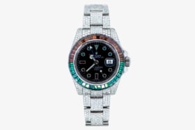777 customised rolex ice cold pepsi gmt master ii watch
