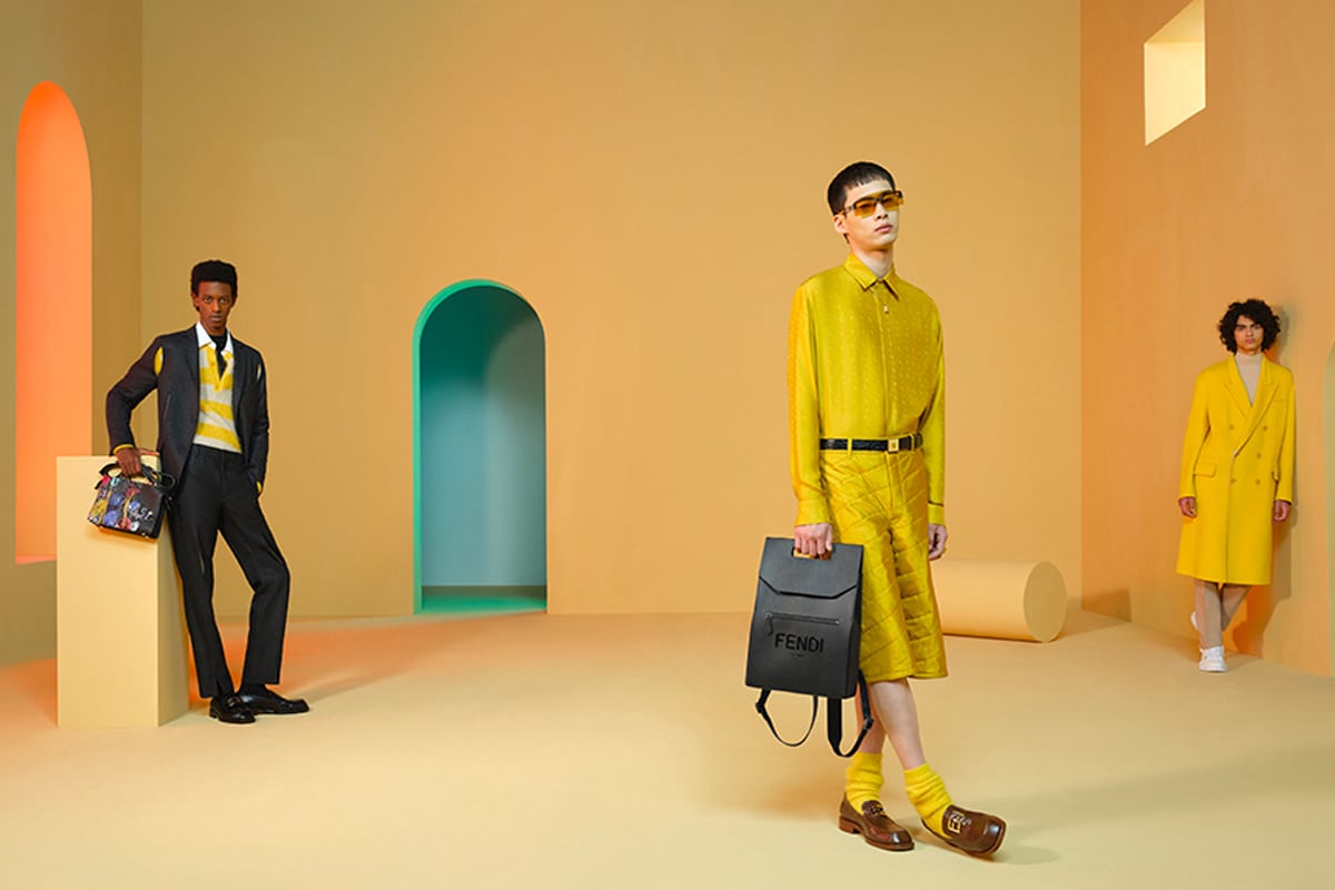 Fendi Men Spring 2022 Ad Campaign