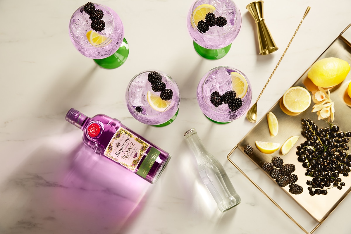 Tanqueray blackcurrant royale 2