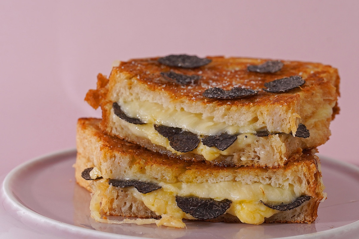 Truffled cheese toastie