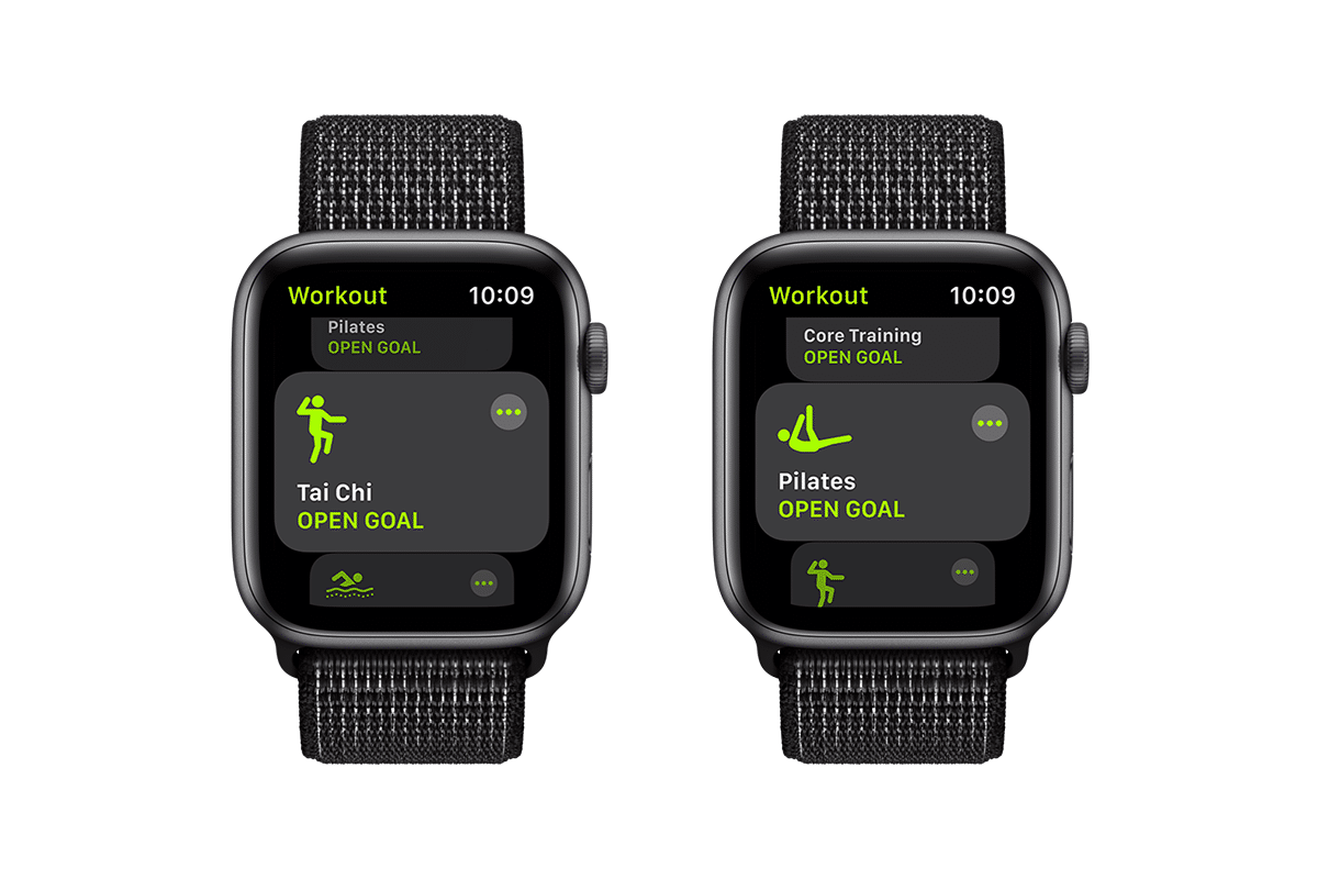 Apple watch workout features