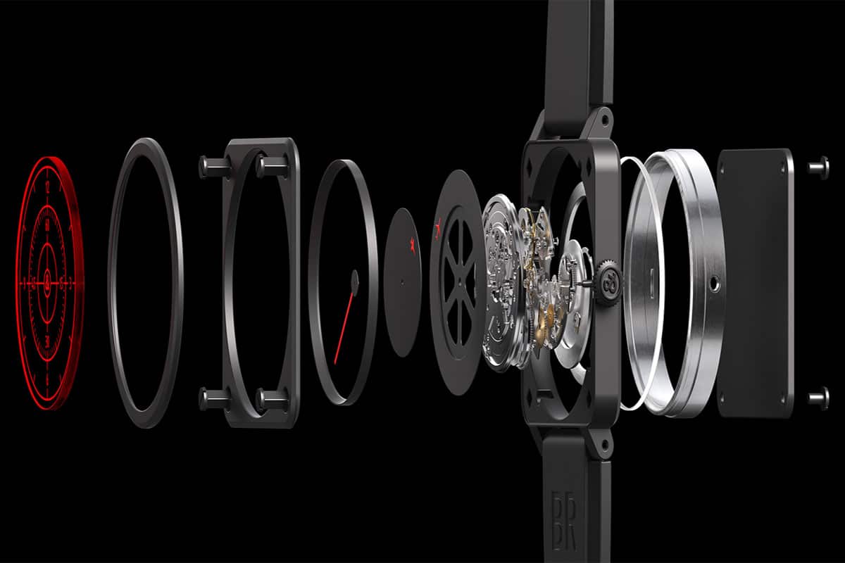 Bell ross br 03 92 red radar 2