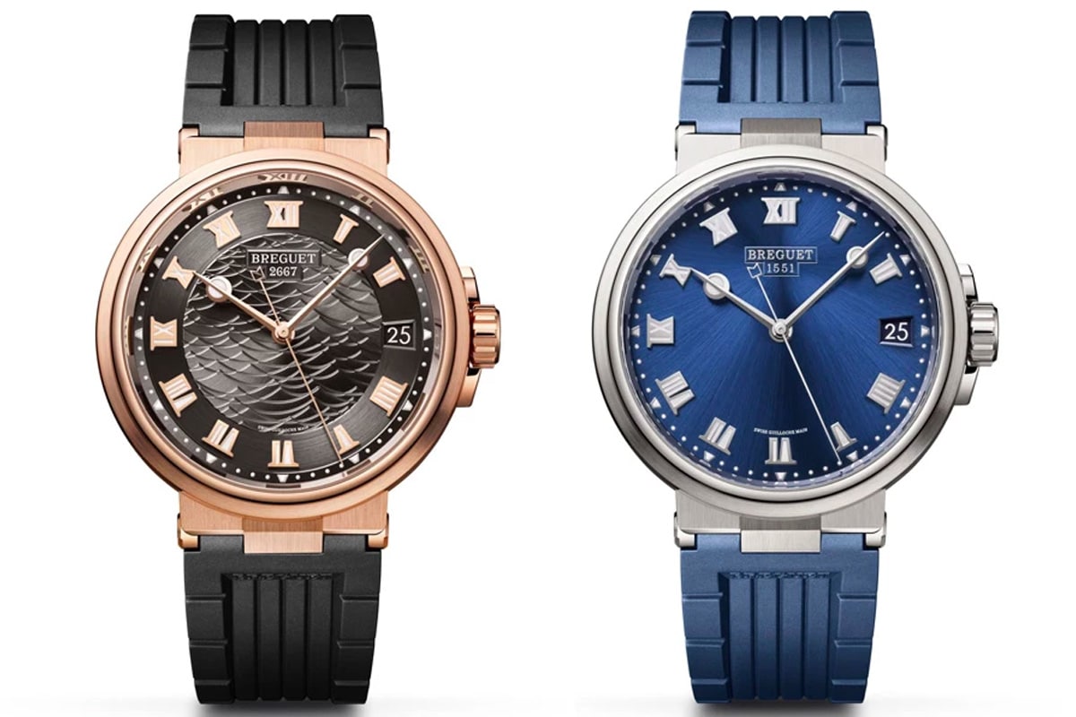 Breguet introduces new variations to its marine collection