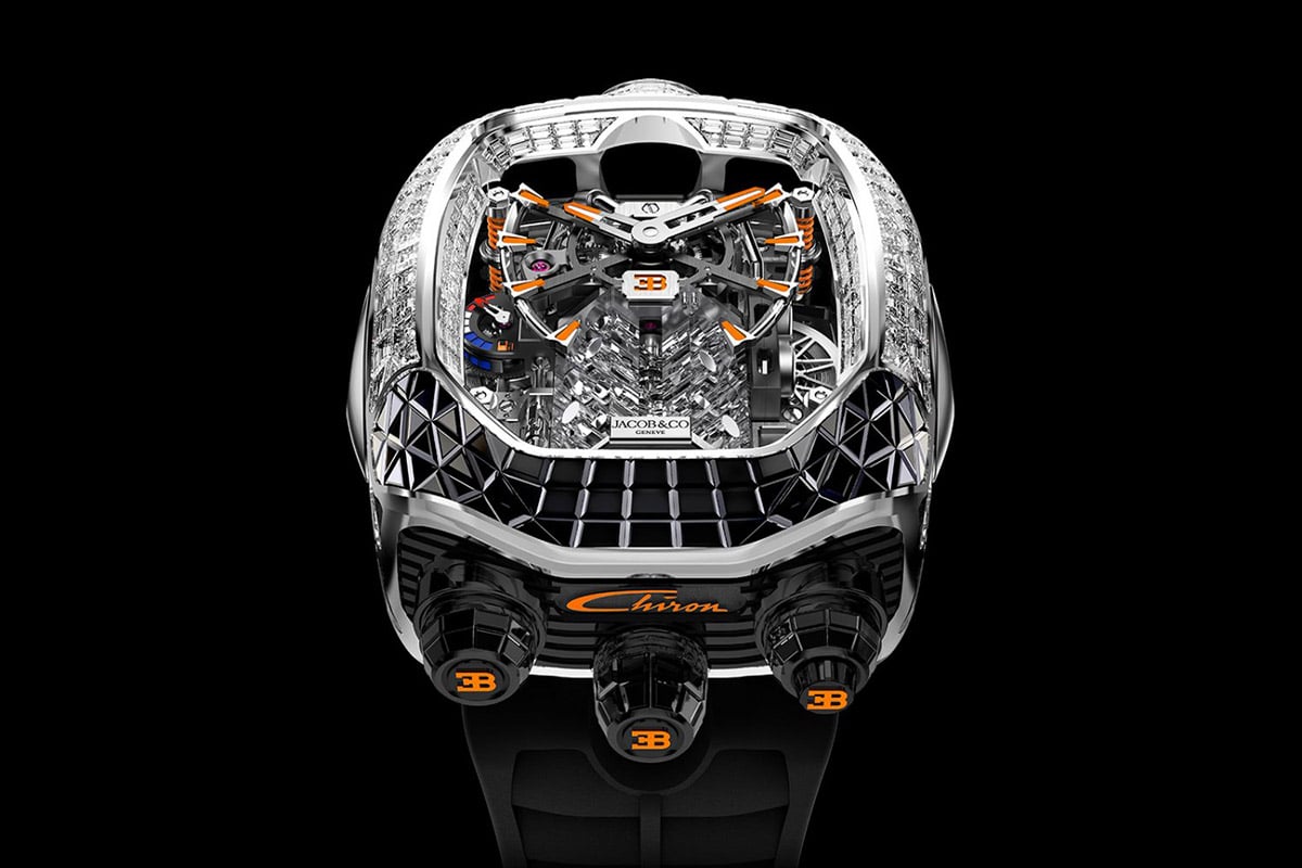 560 000 Jacob Co. Bugatti Tourbillon Features a Replica Chrion