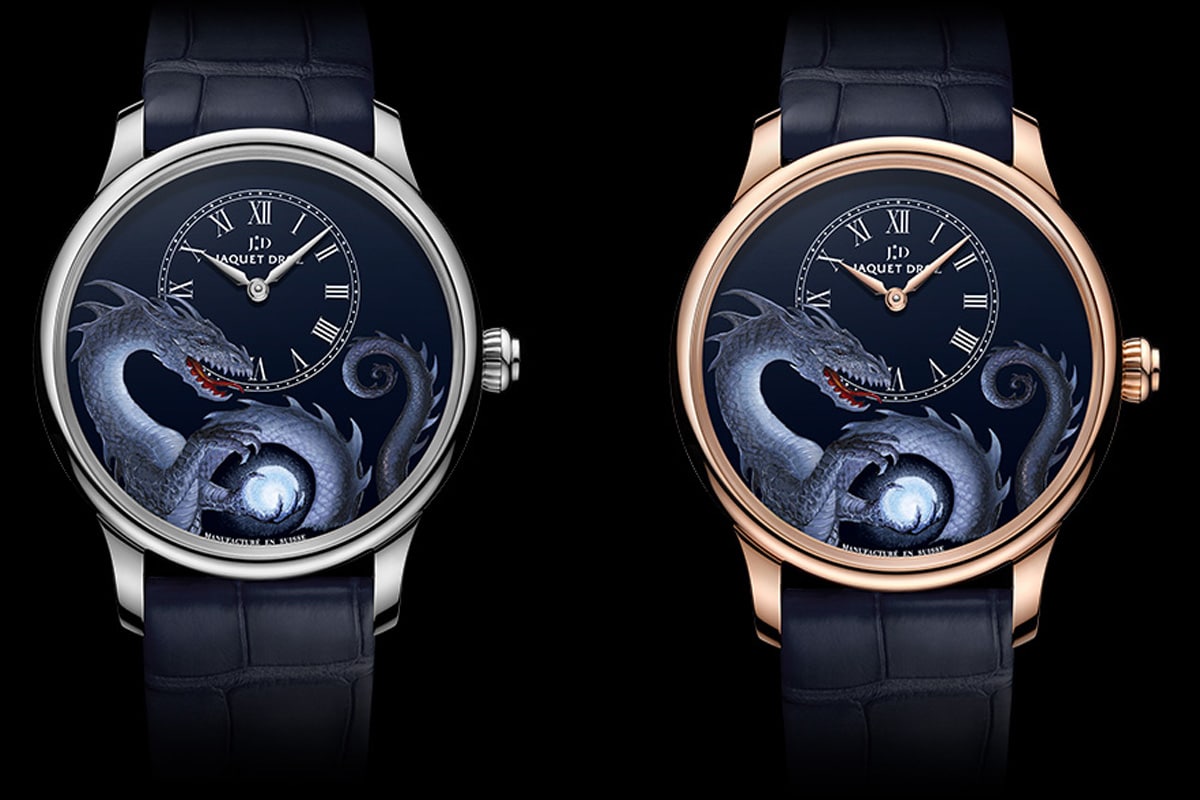 Jaquet droz petite heure minute dragon