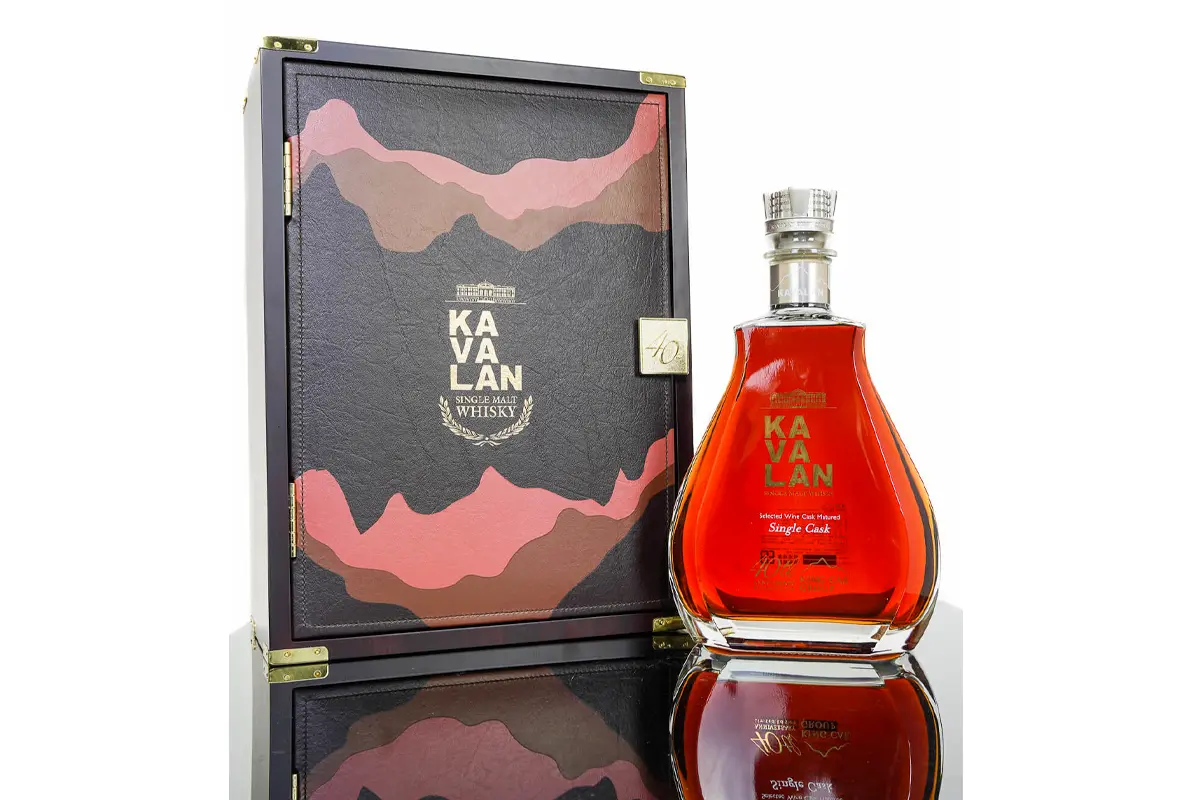  King car 40th anniversary selected wine cask modnet single malt whisky