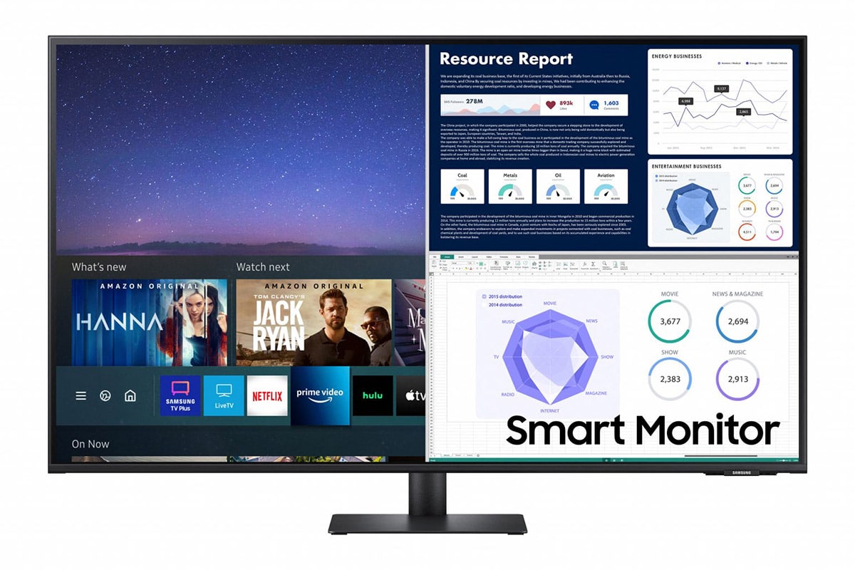 Samsung m7 monitor 4