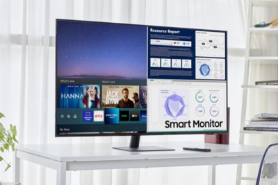 Samsung M7 Smart Monitor Turns Your Screen into a 4K TV with Voice Control