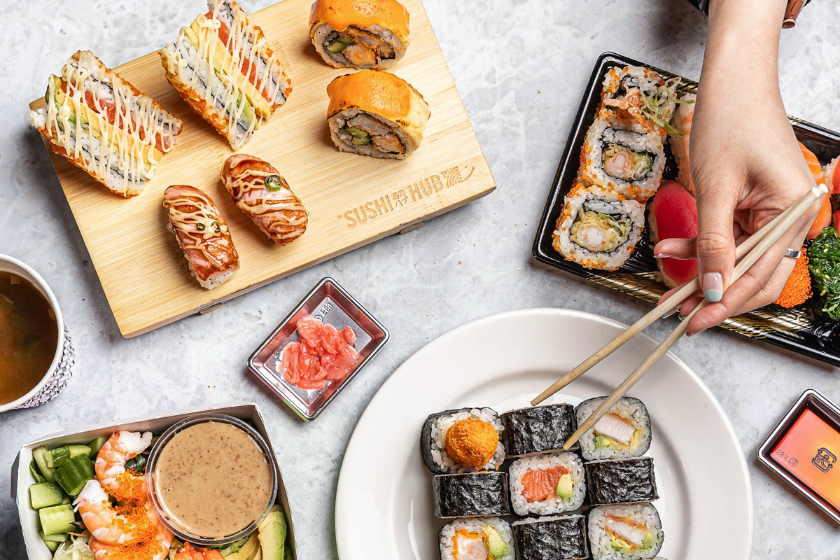 Sushi hub deliveroo