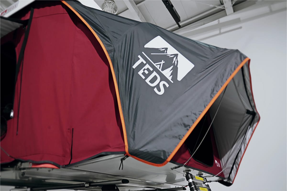 Tedpop pop up dual expandable rooftop tent