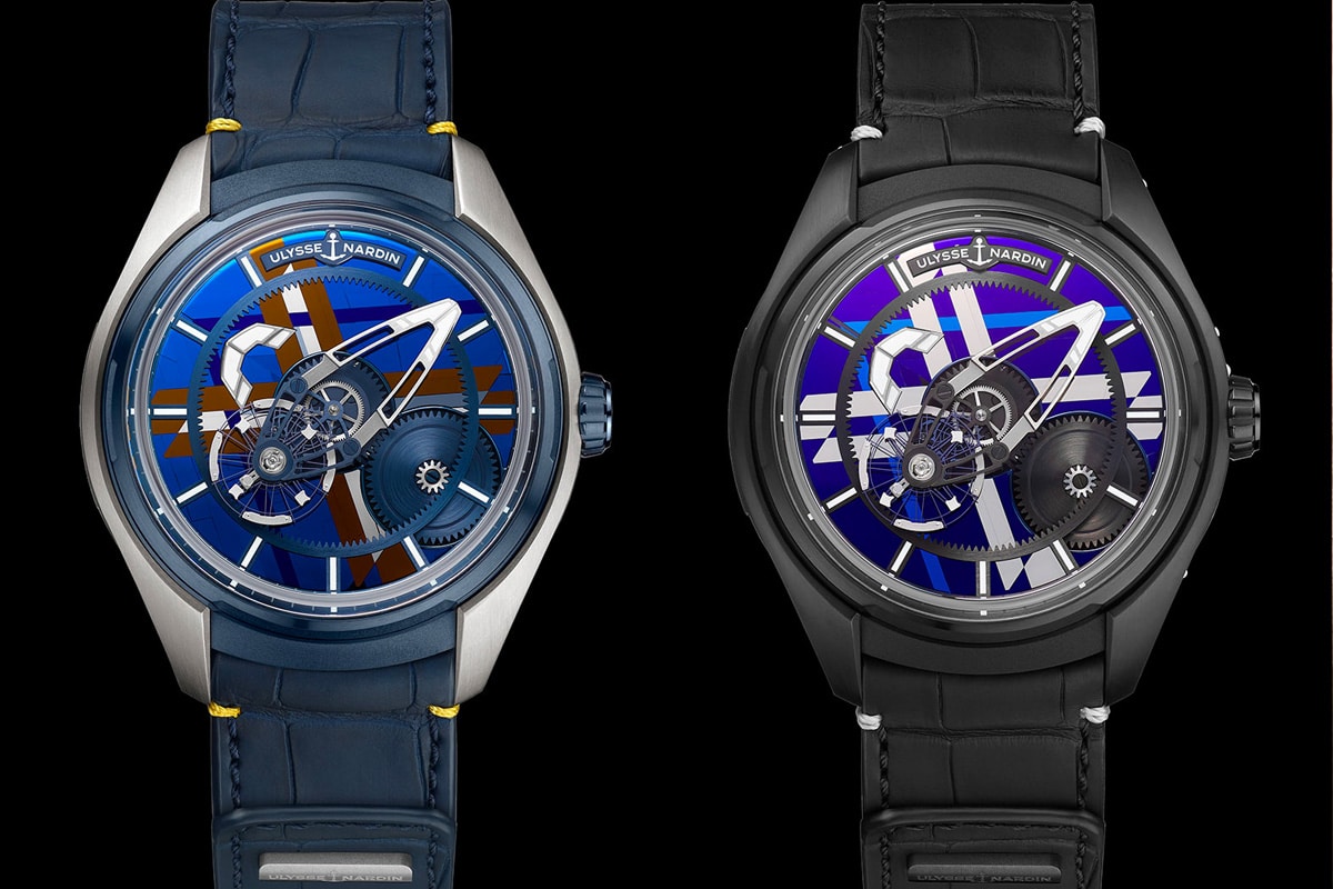 Ulysse nardin freak x marquetry