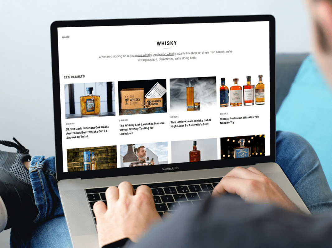 Whisky blogs feature