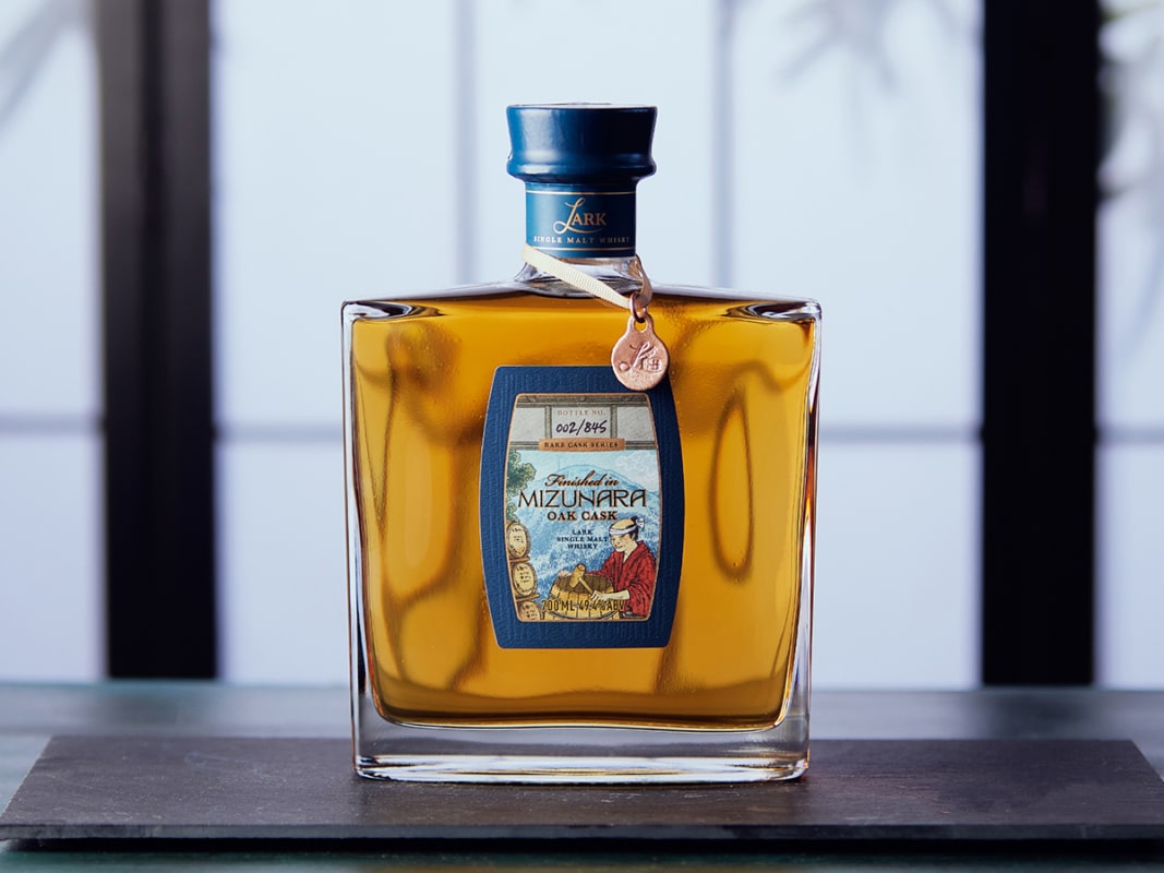 1 lark mizunara oak cask release