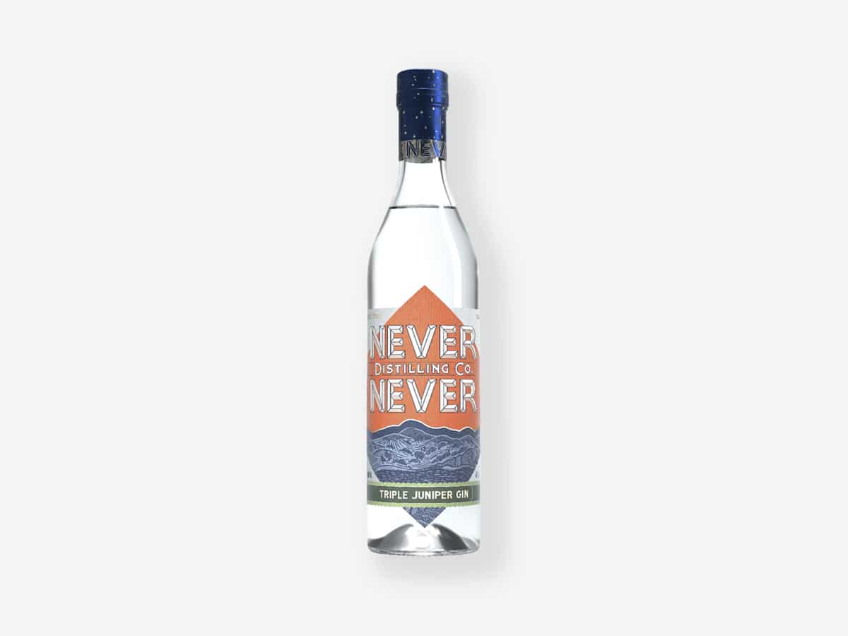 1 never never distilling co triple juniper gin