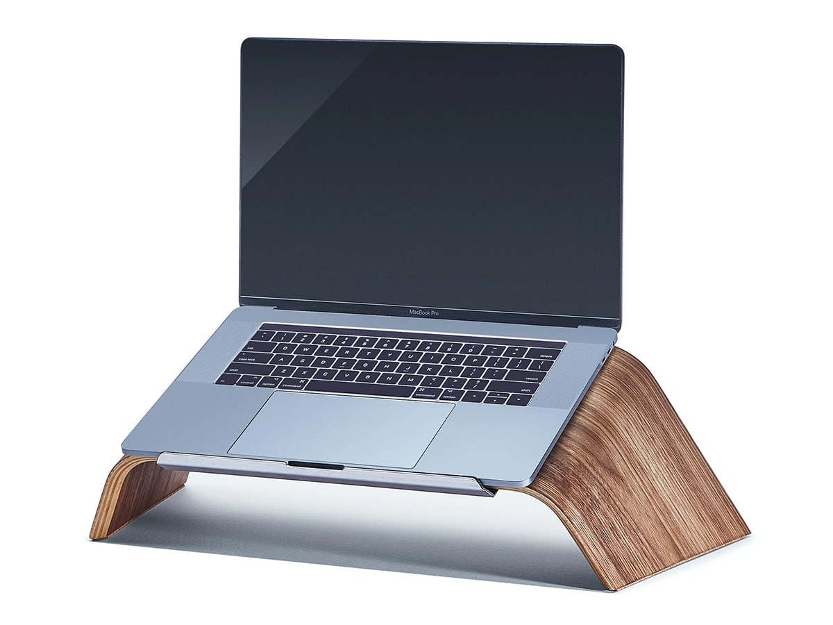 laptop stand grovemade walnut