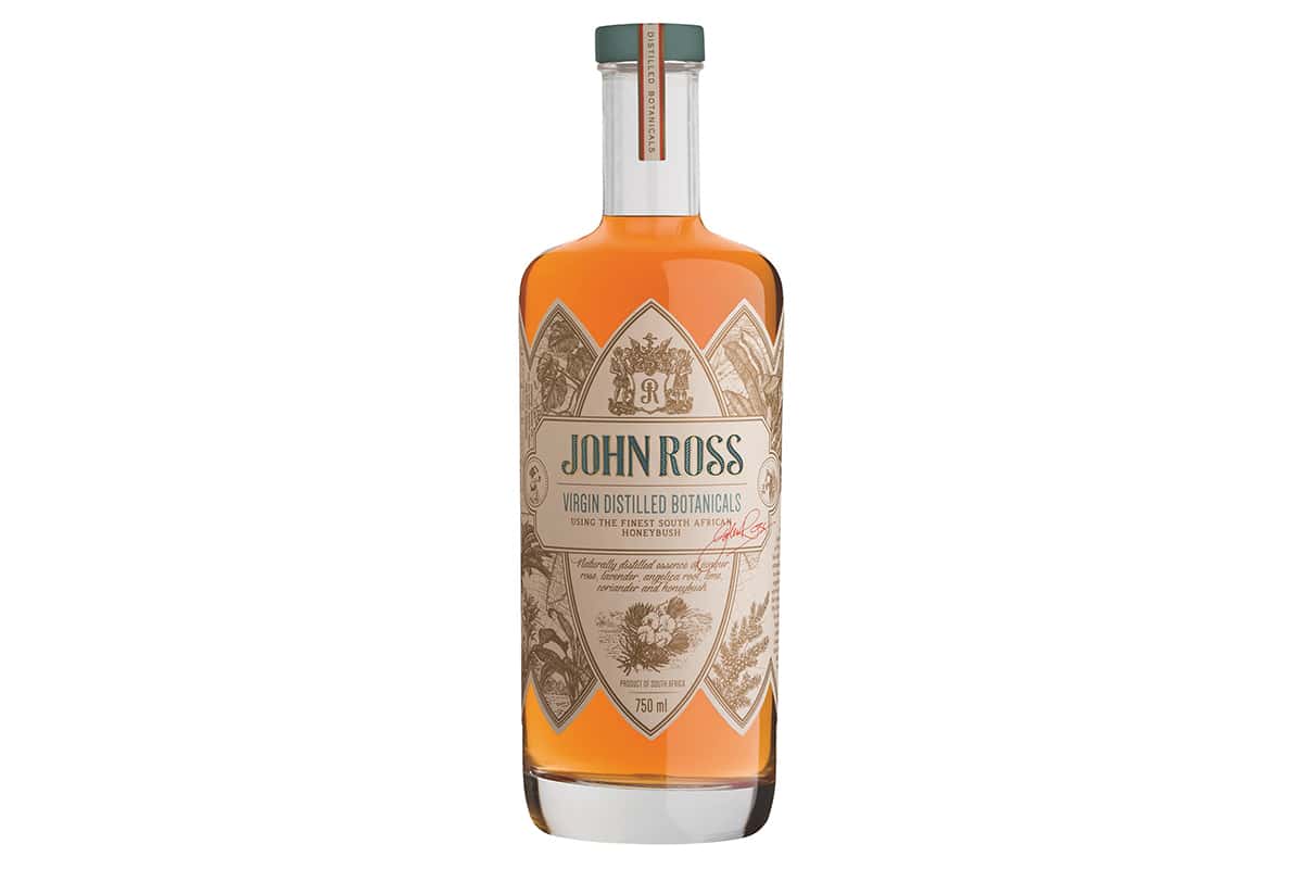 non alcoholic gin john ross virgin distilled botanicals