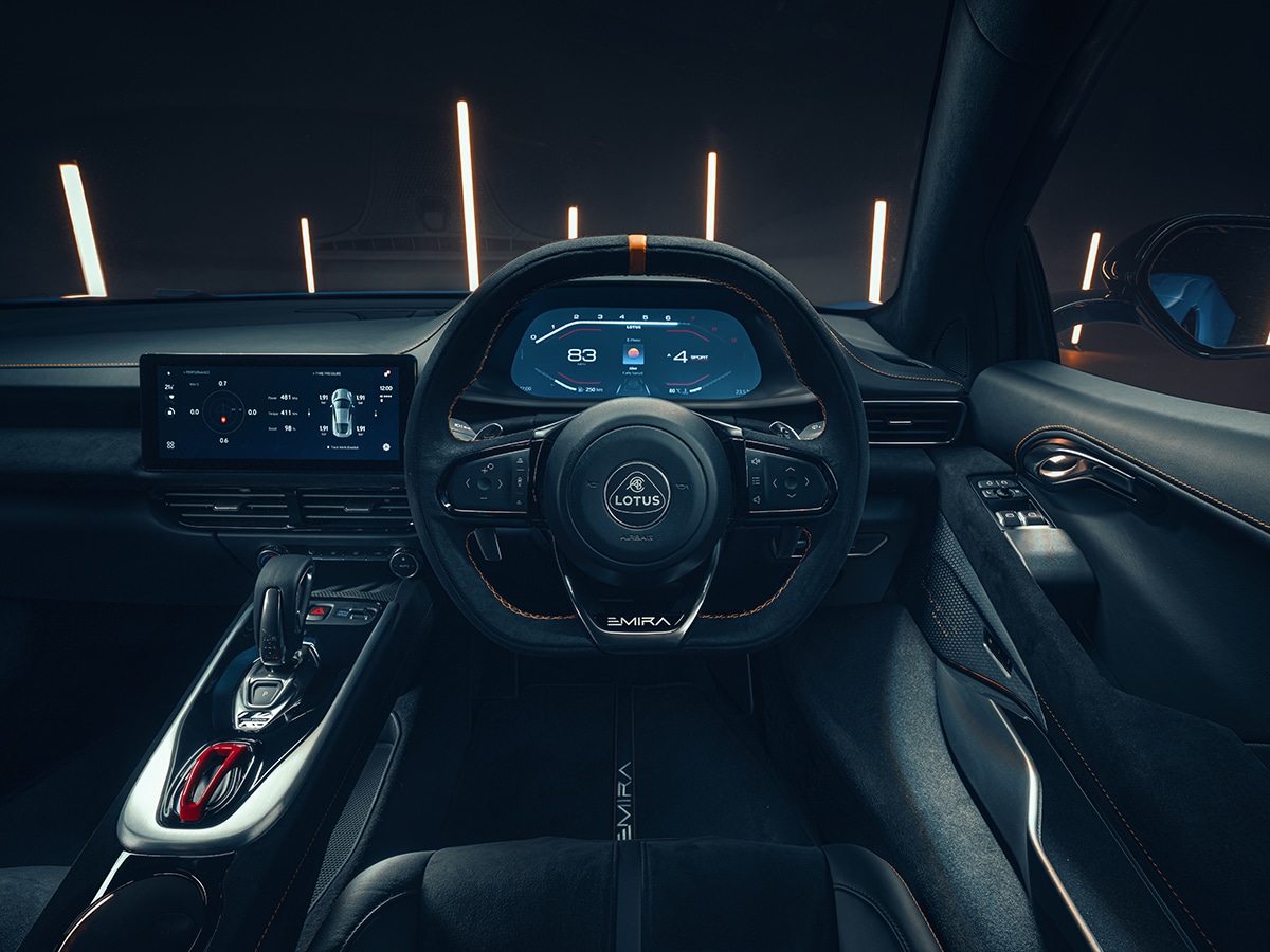 2022 lotus emira driving position