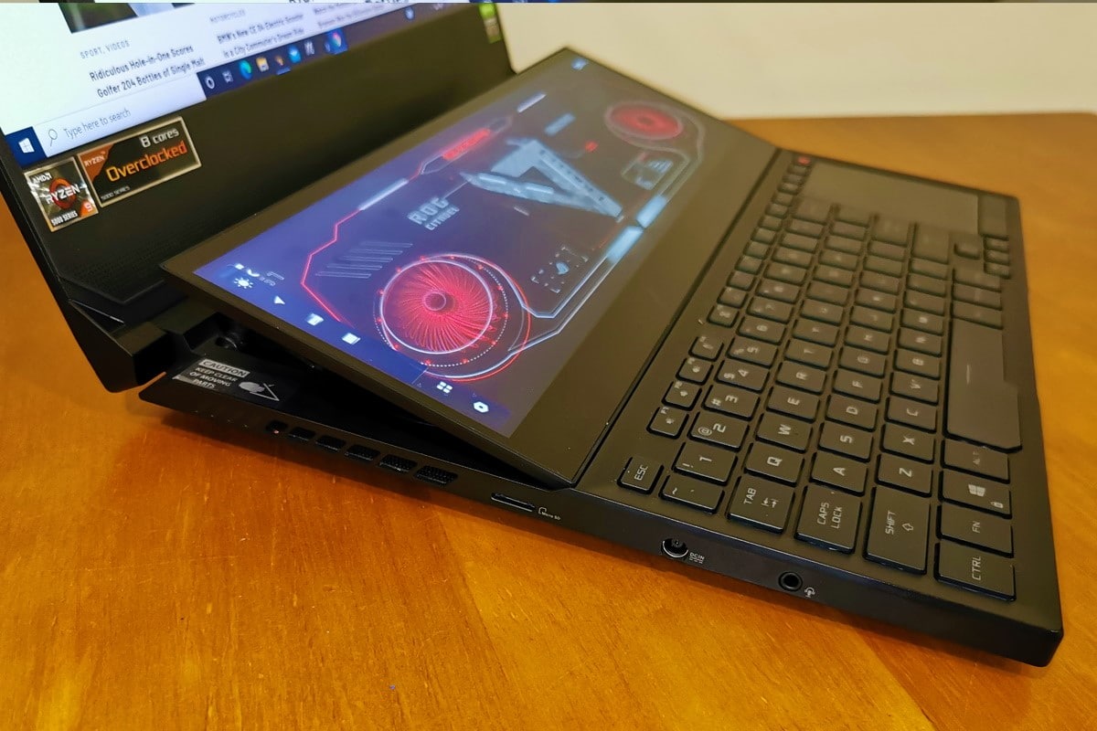 Test ordinateur portable gaming Asus ROG Zephyrus Duo 15 SE GX551