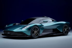 Aston martin valhalla from the front 1