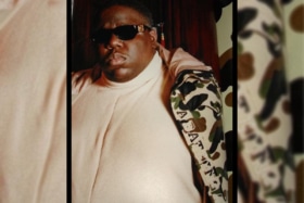 Biggie wearing bape 1