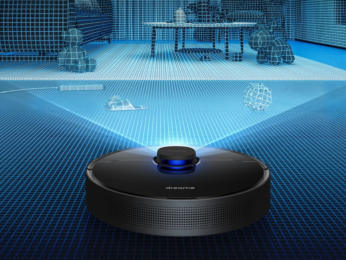 Dreame robot vacuum z10 scanning