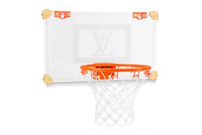 NBA x Louis Vuitton Backboard and Ball Rises for the Slam