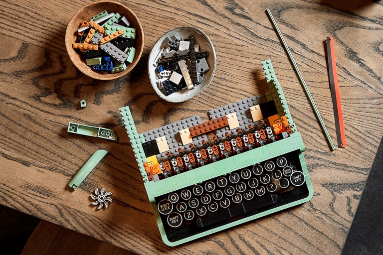 This 2,000 Piece LEGO Typewriter Actually Works Man of Many