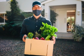Online grocery delivery services