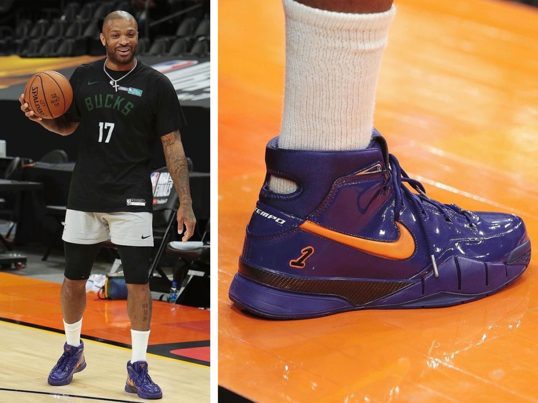 PJ Tucker's 'NBA Finals' Rotation Includes Diamond Encrusted Sneakers ...