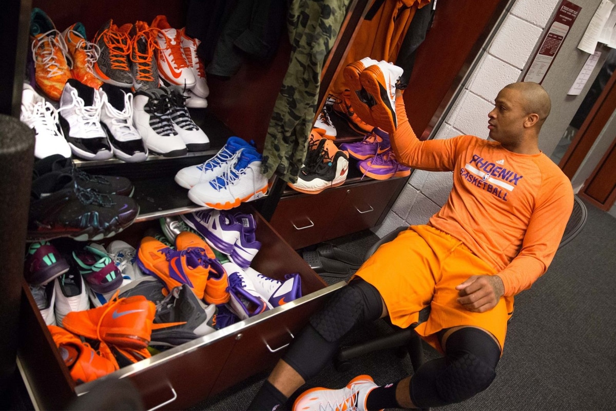 and NBA Sneaker King P.J. Tucker Team Up to Unveil His New Sneaker  Loft, Highlighting His Extensive Kicks Collection and Favorite  Finds
