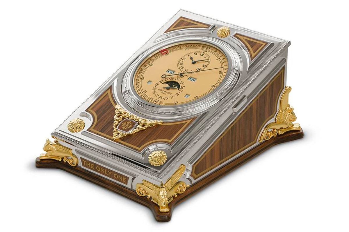 Patek philippe complicated desk clock