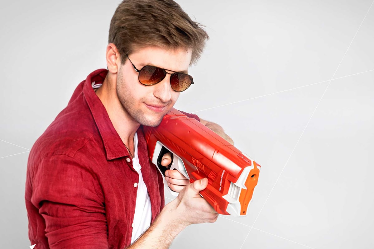 SpyraTwo is a Digital Water Gun that Will Blow You Away