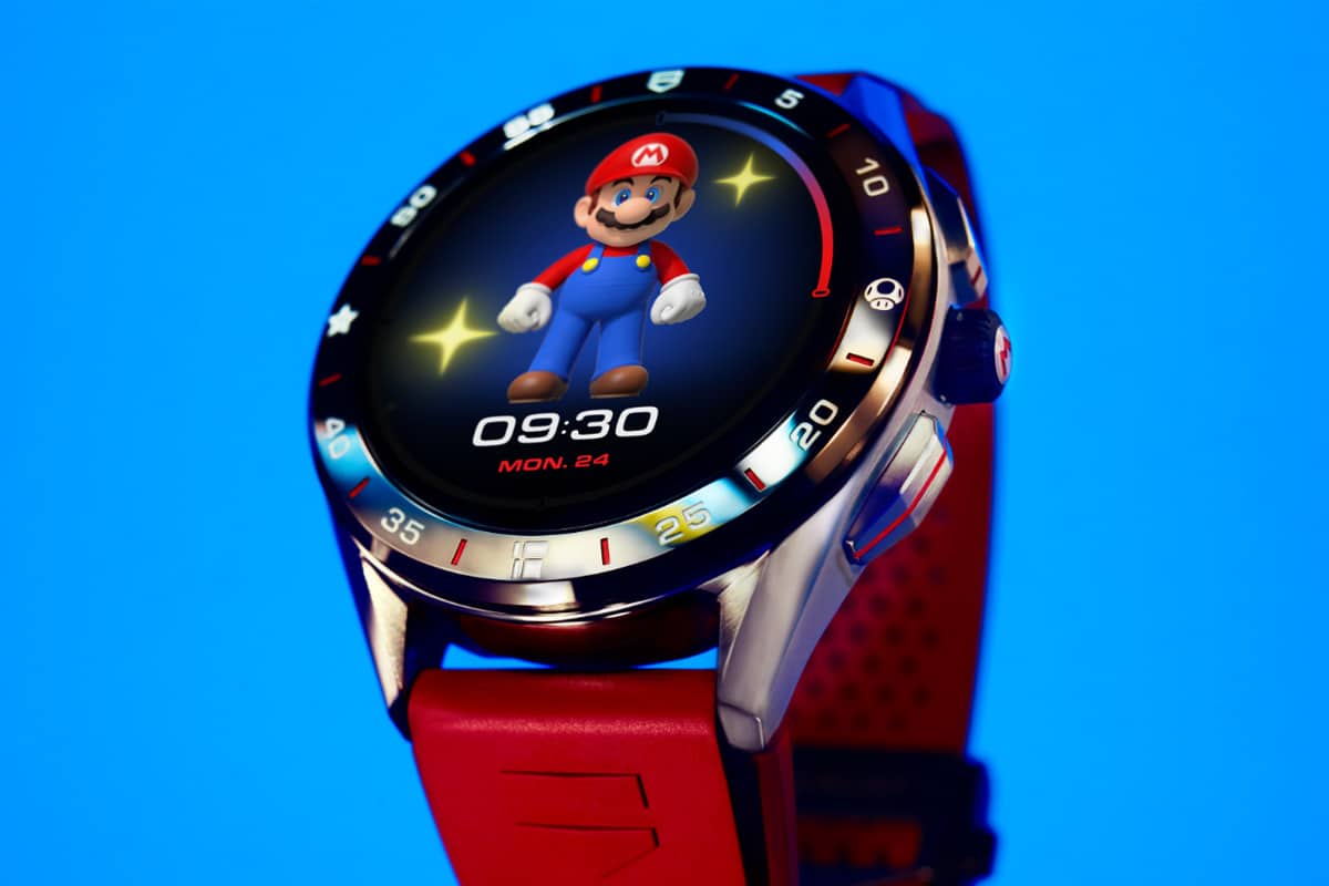 Tag heuer connected x super mario