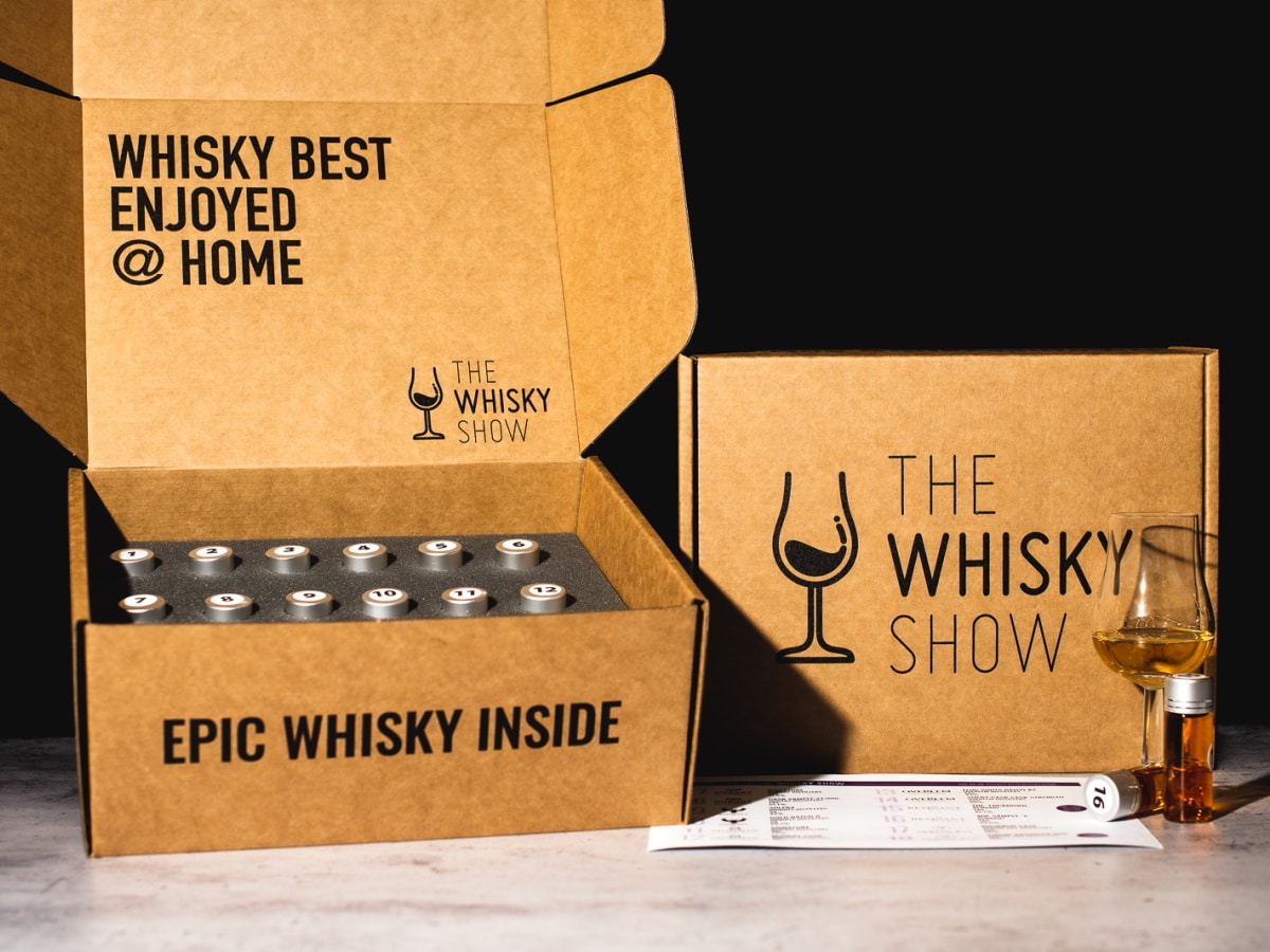 The whisky list virtual whisky show box