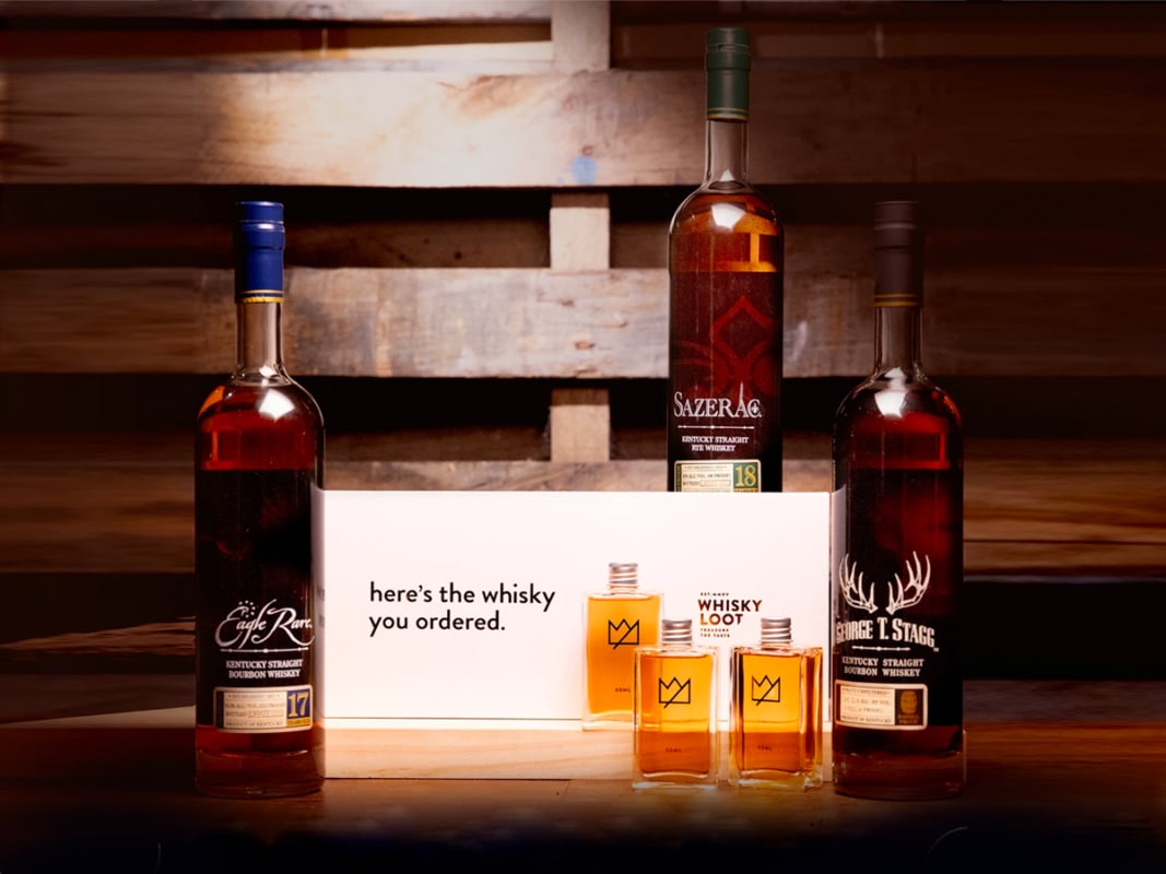 Whisky list buffalo trace antique collection