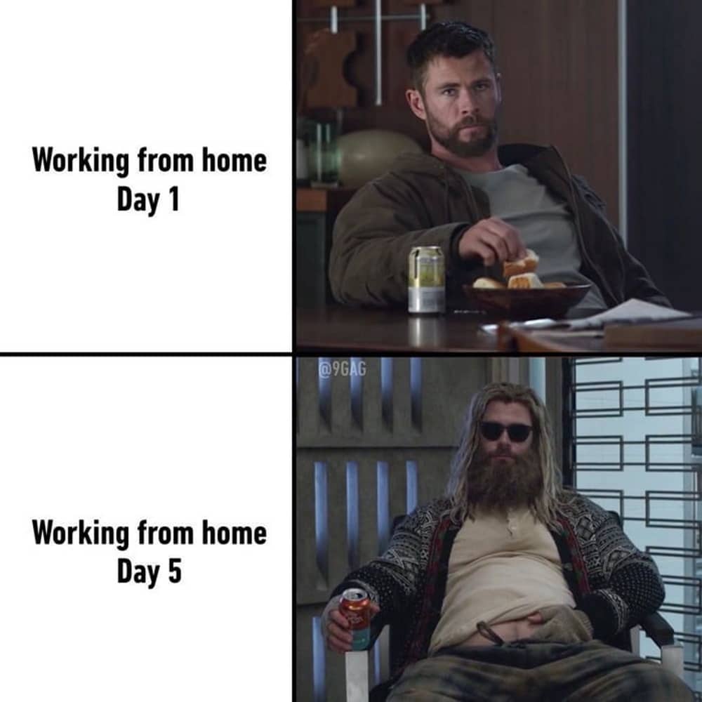 Work from home thor