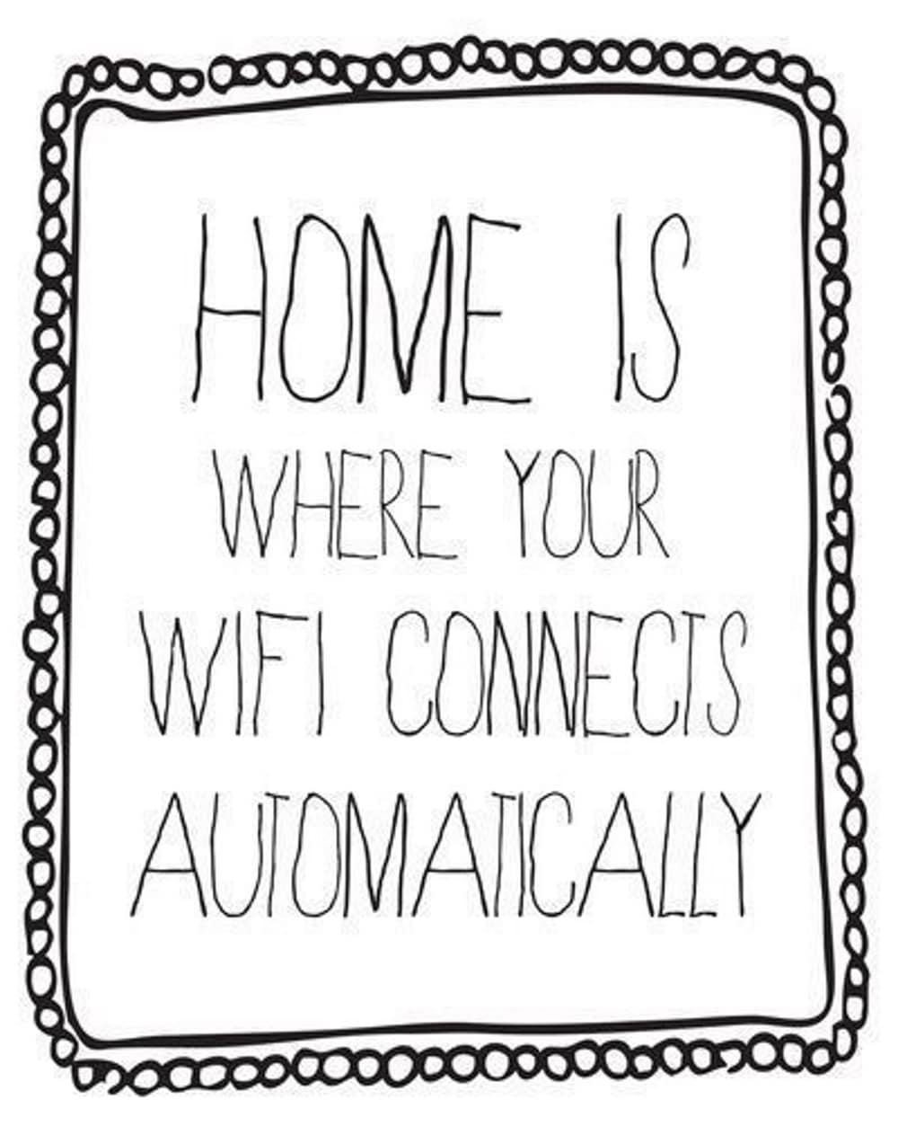 Work from home wifi